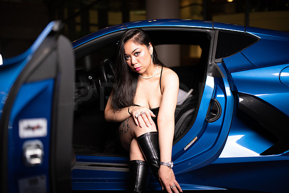 Kae Sales Fountain & Corvette Photoshoot 9.4.2023 x David Alexander Media-6241